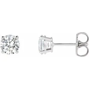 14K Yellow 1/3 CTW Lab-Grown Diamond Stud Earrings