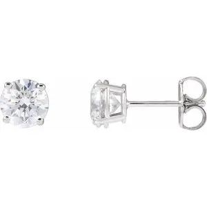 14K Yellow 1/3 CTW Lab-Grown Diamond Stud Earrings