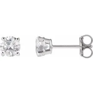 14K Yellow 1/3 CTW Lab-Grown Diamond Stud Earrings