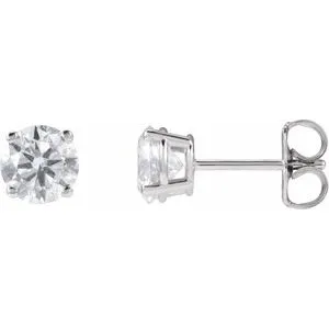 14K Yellow 1/3 CTW Lab-Grown Diamond Stud Earrings