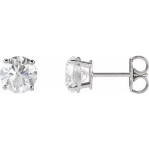 14K Yellow 1/3 CTW Lab-Grown Diamond Stud Earrings