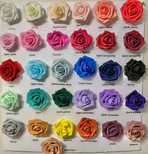 500pcs Real Touch Foam Roses WSRT-500