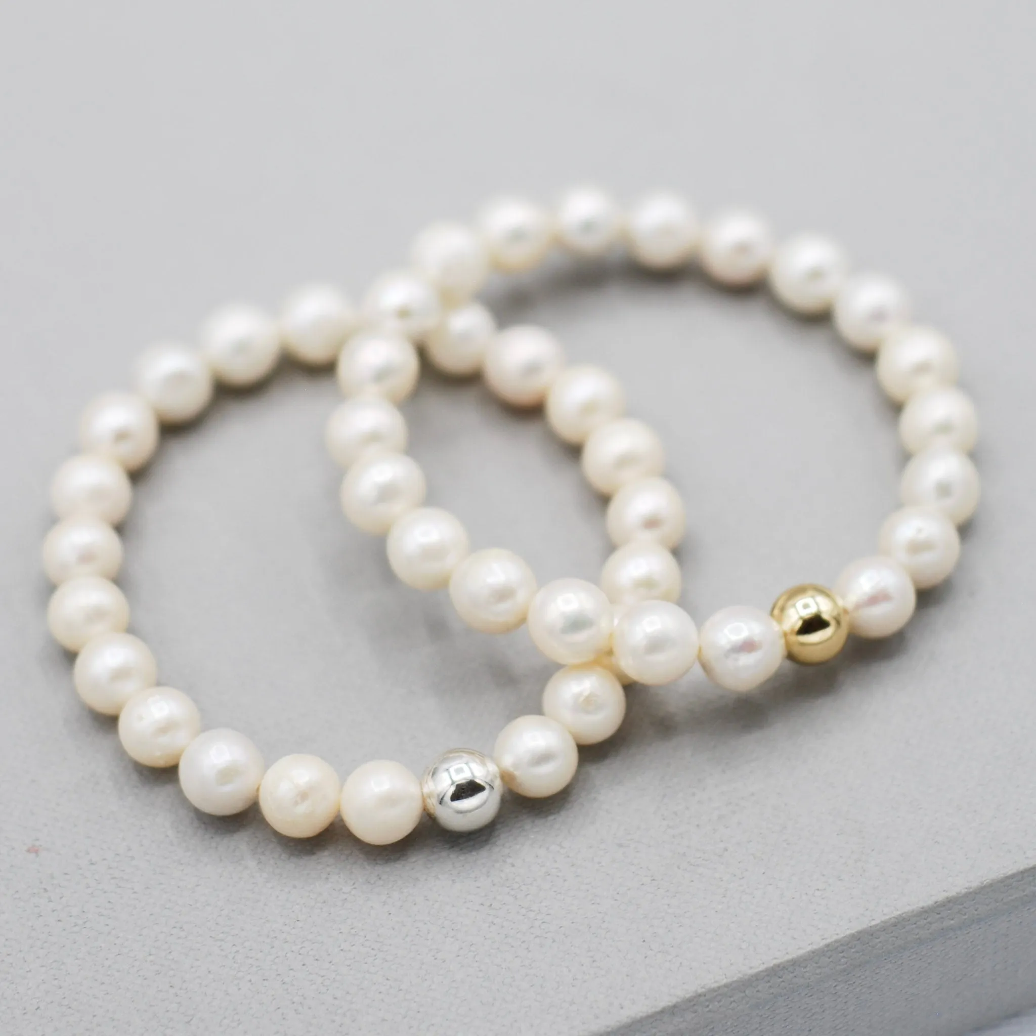 8mm Freshwater Pearl Bracelet