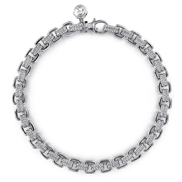 925 Sterling Silver Chain Bracelet