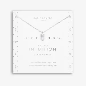 Affirmation Crystal A Little 'Intuition' Necklace