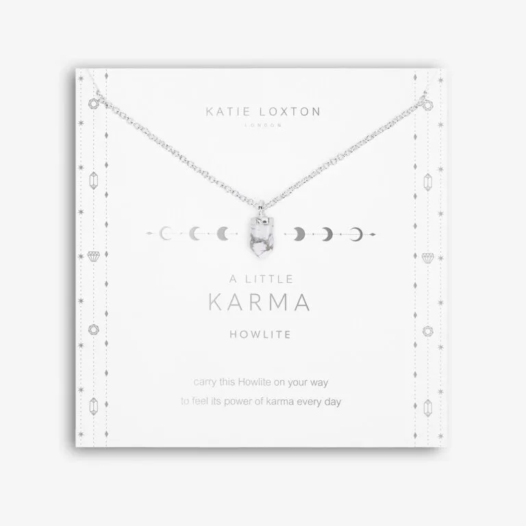 Affirmation Crystal A Little 'Karma' Necklace