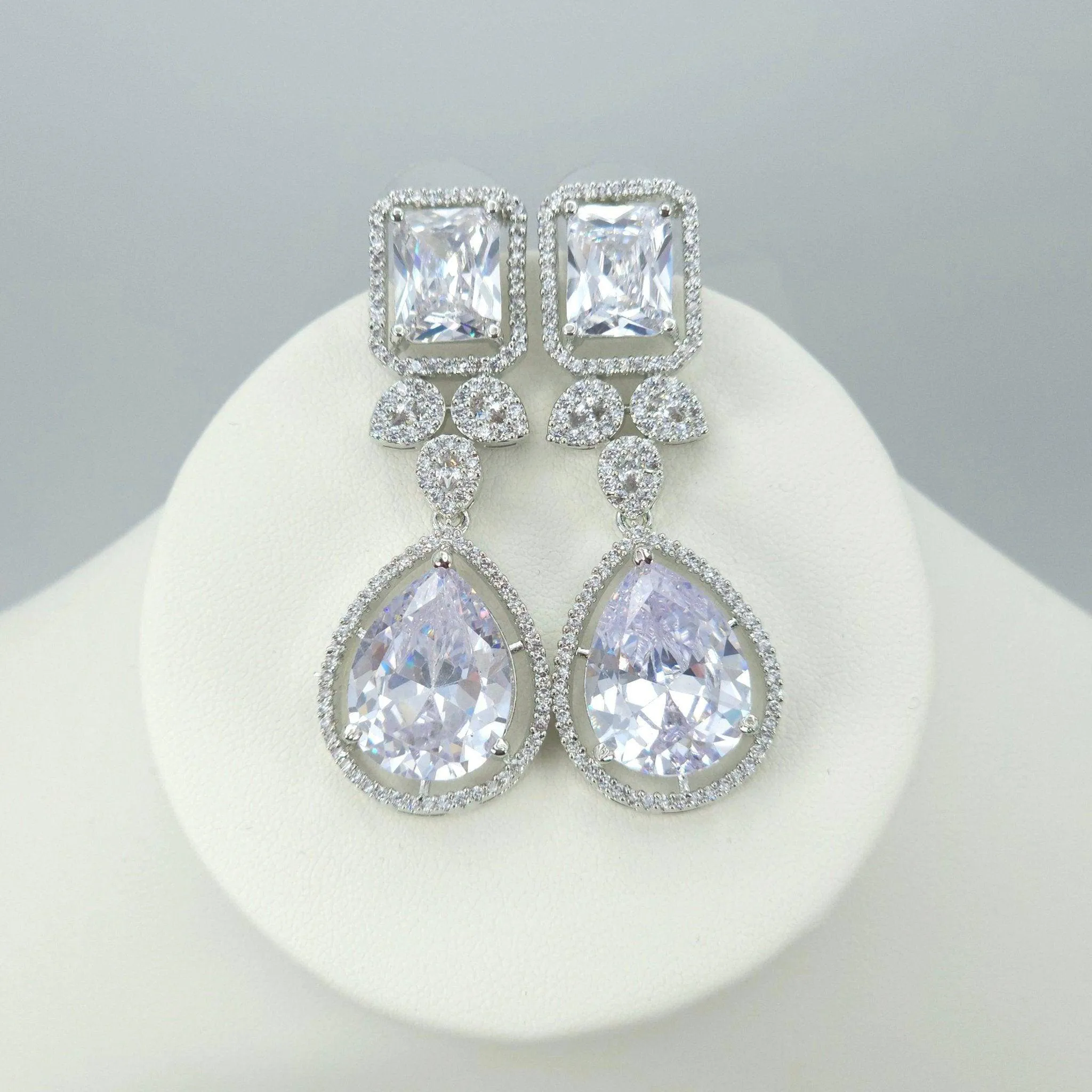 Alice American Diamond Earrings