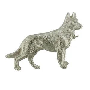 Alsatian Dog Brooch