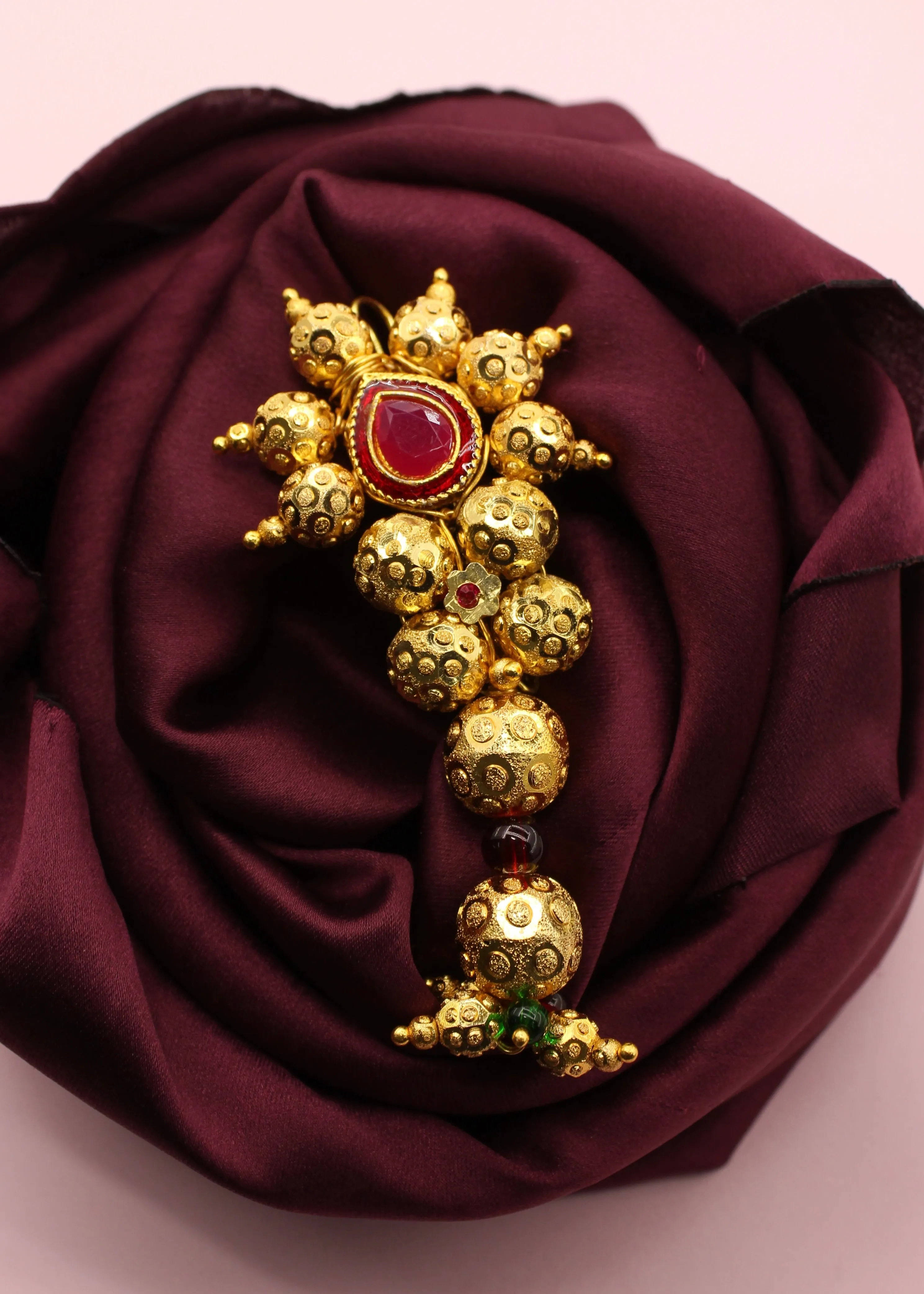 ANTIQUE SAREE BROOCH