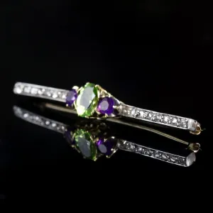 Antique Victorian Suffragette Brooch Circa 1900