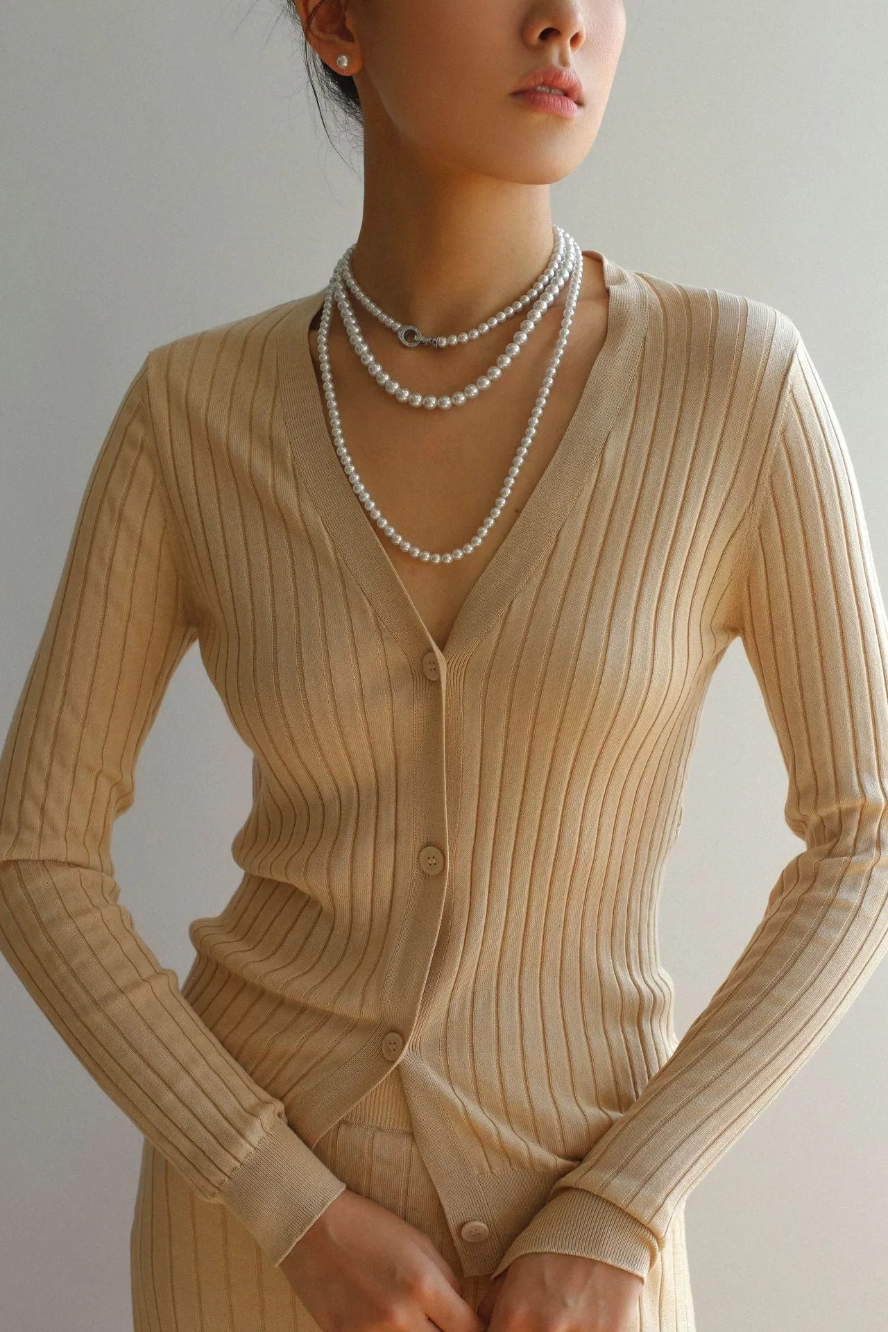 Artificial Australian White Pearl Necklace