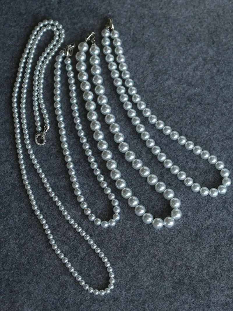 Artificial Australian White Pearl Necklace