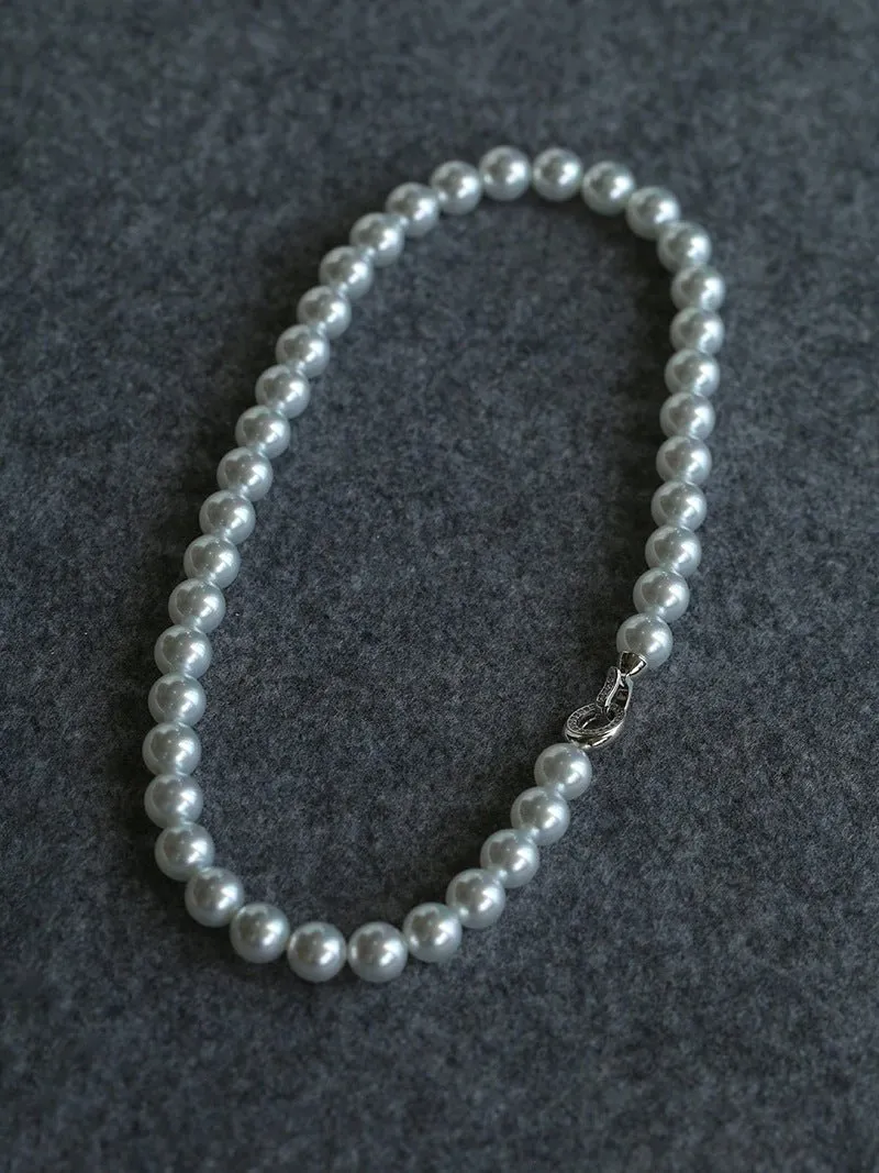 Artificial Australian White Pearl Necklace