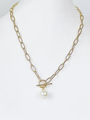 Ashton Pearl Chain Necklace