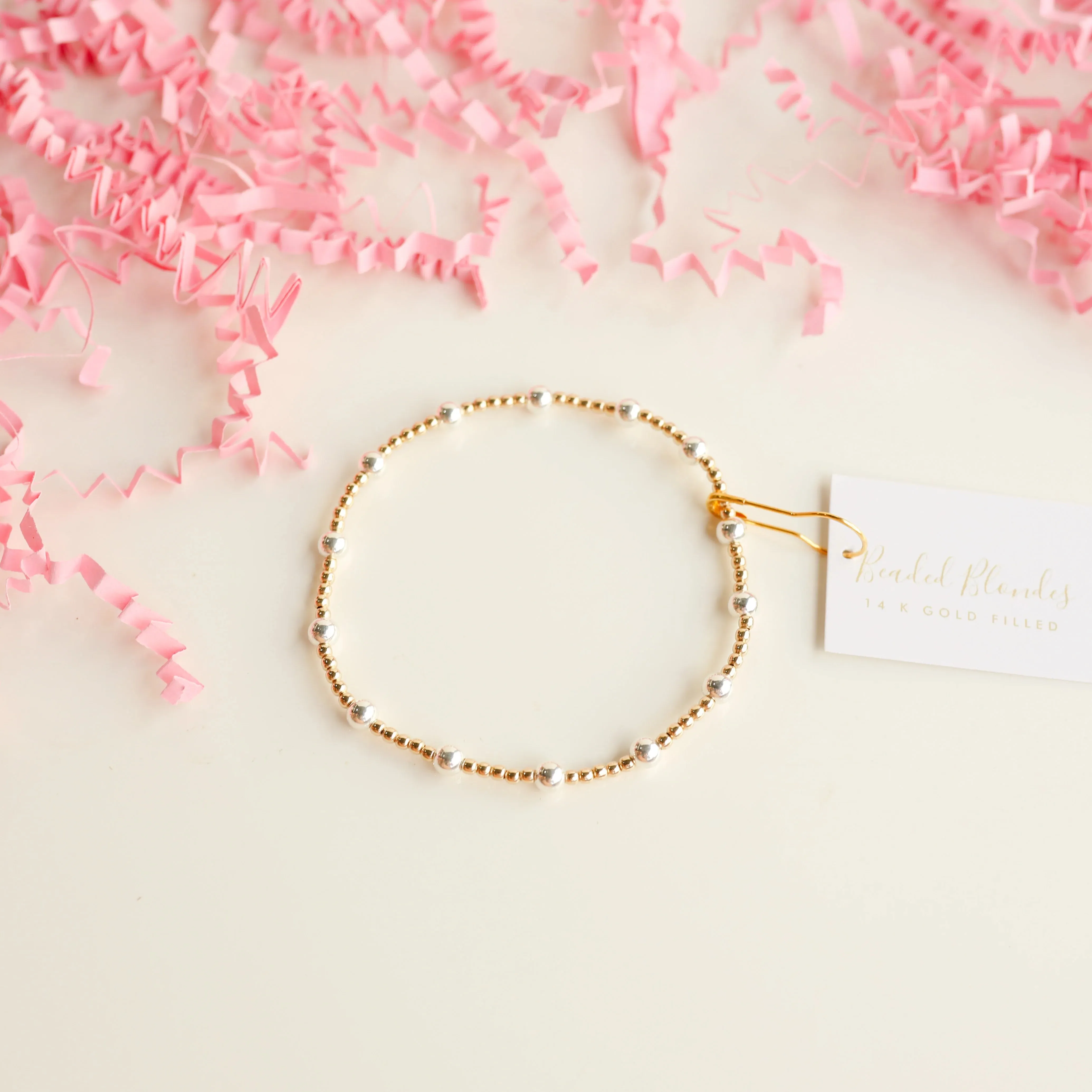 Beaded Blondes | Lively Bracelet in Mixed Metals