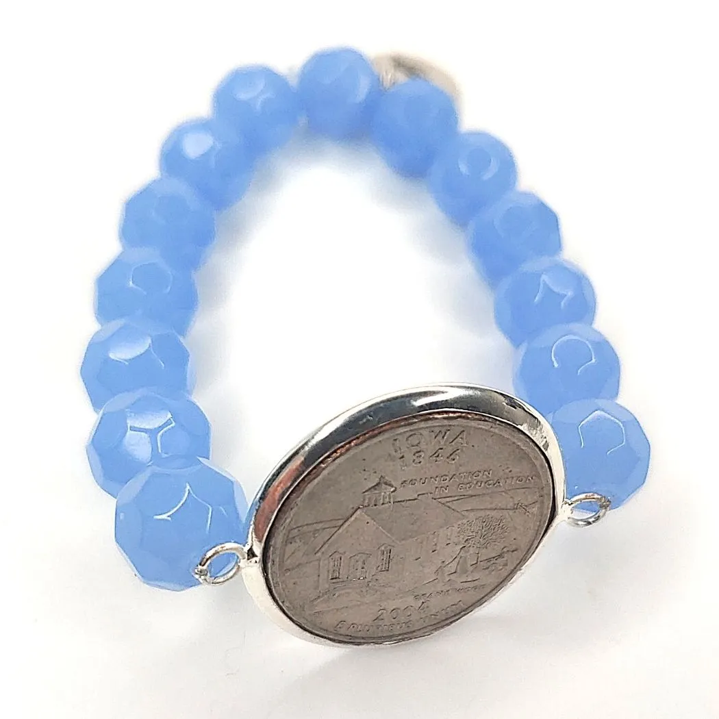 Beaded Coin Bracelet Choice