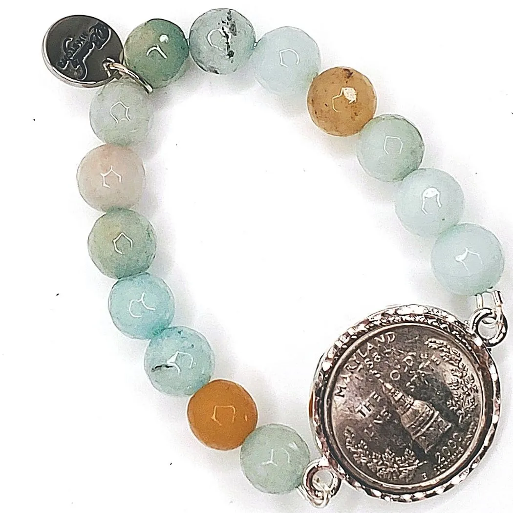 Beaded Coin Bracelet Choice