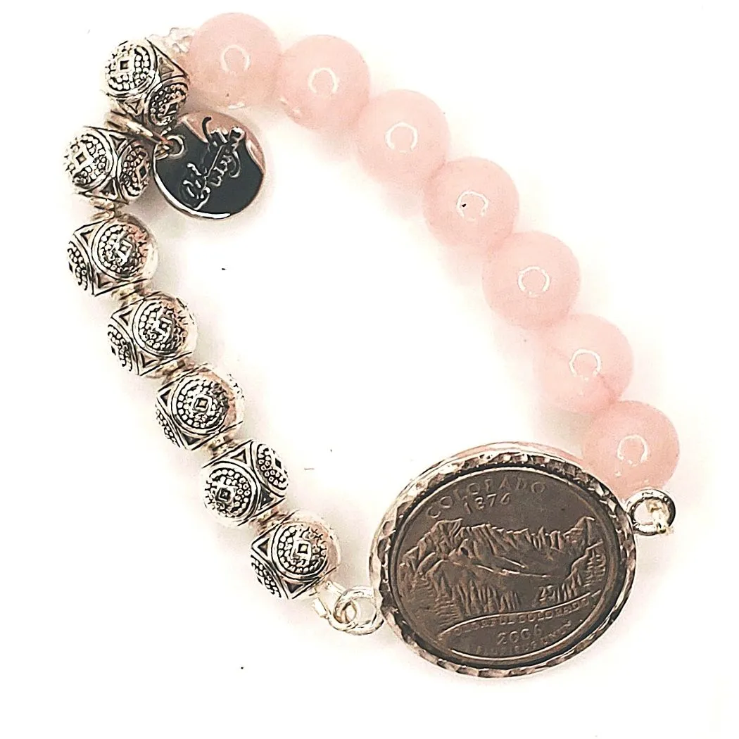 Beaded Coin Bracelet Choice