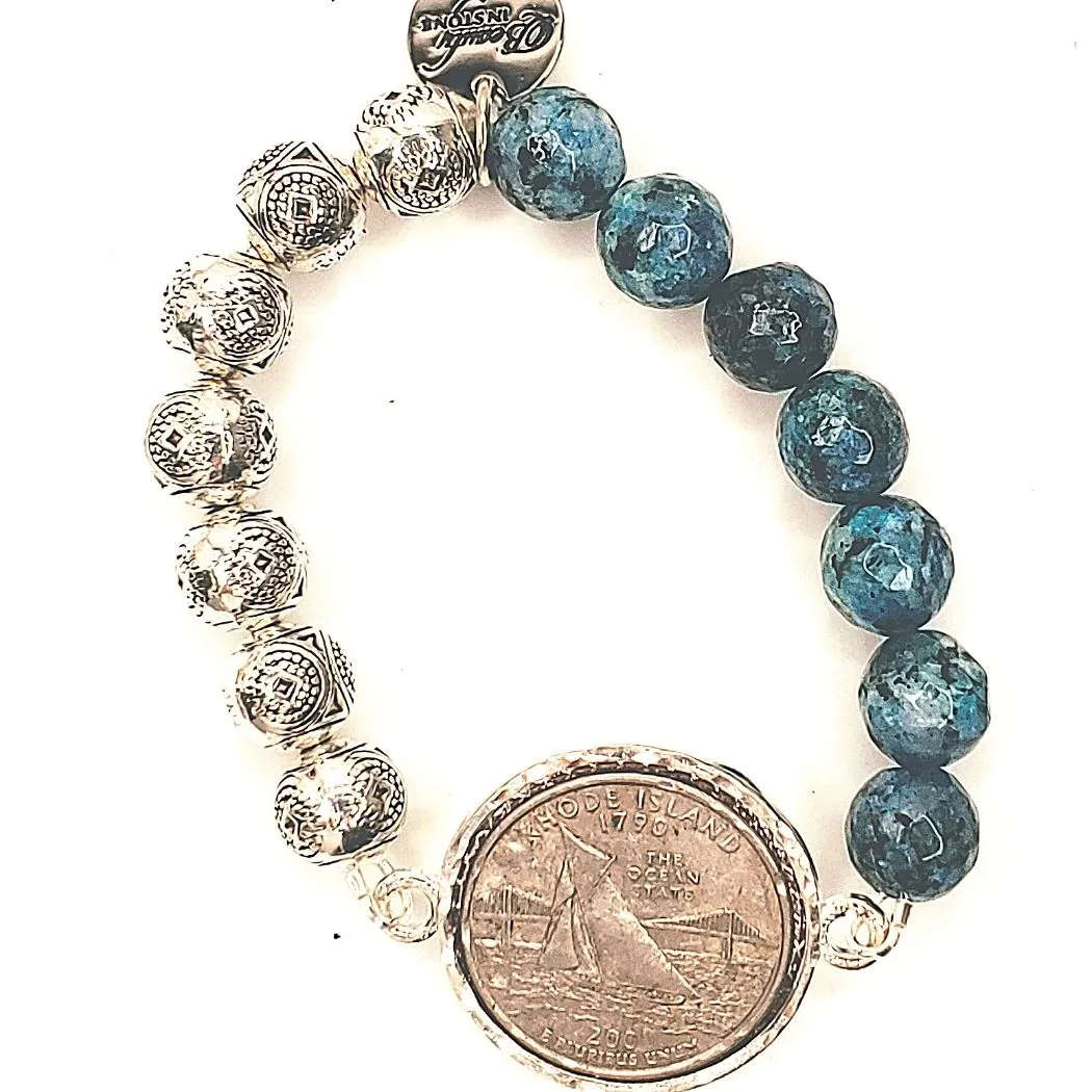 Beaded Coin Bracelet Choice