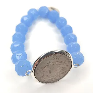 Beaded Coin Bracelet Choice