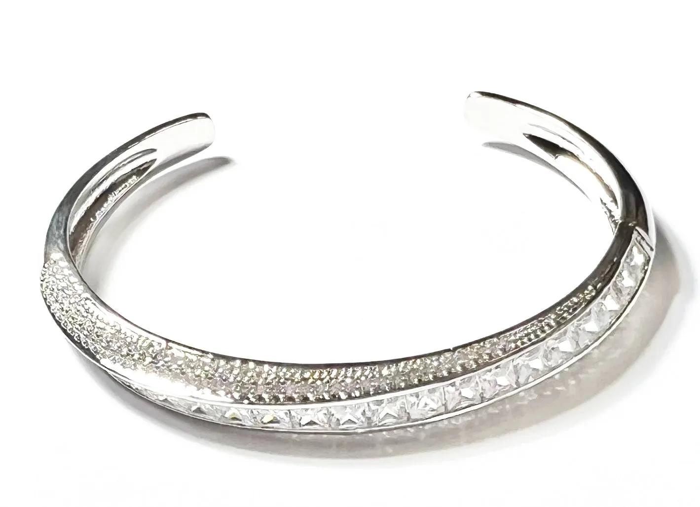 Beth Bracelet Cuff - Silver