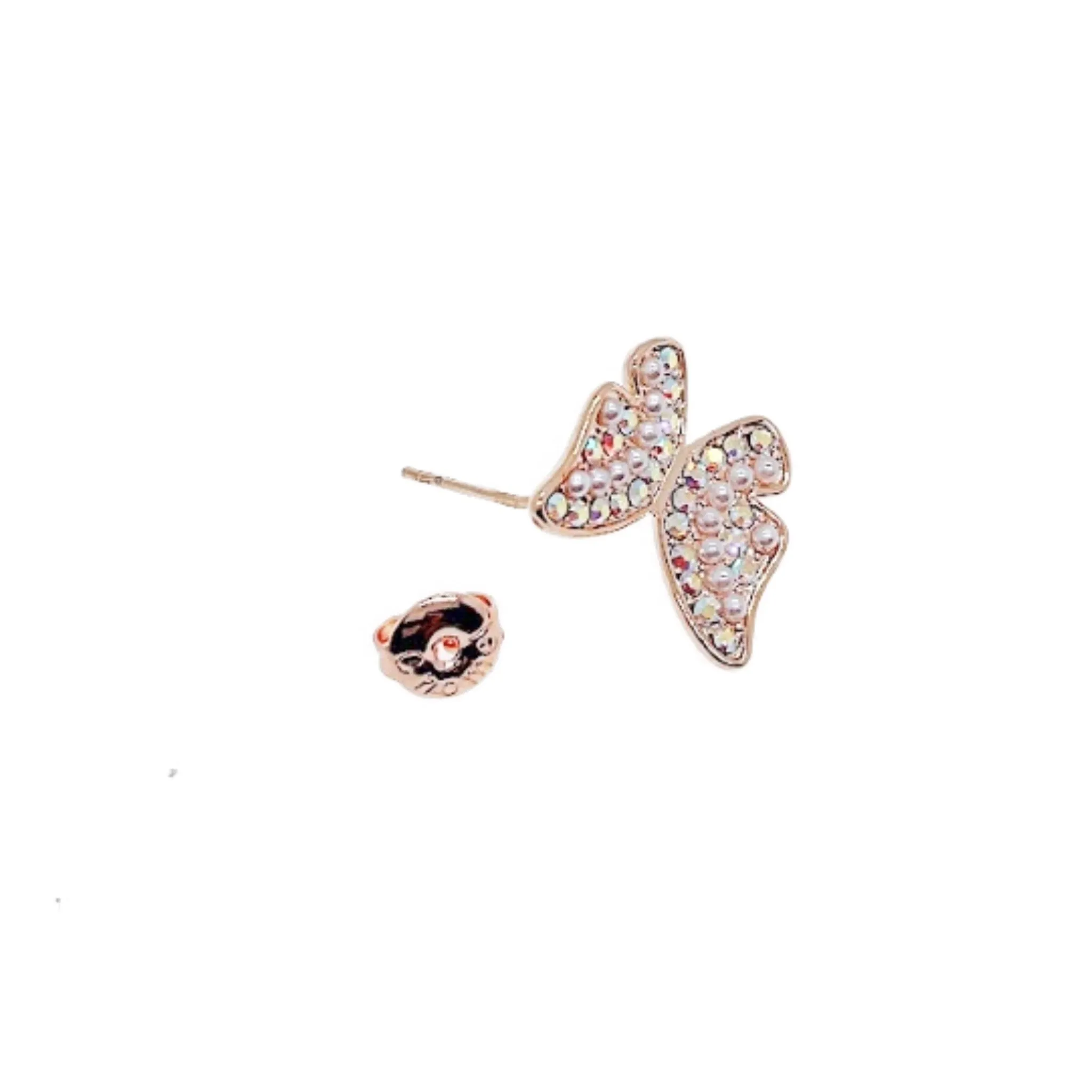 Butterfly Cubic Zirconia Earring