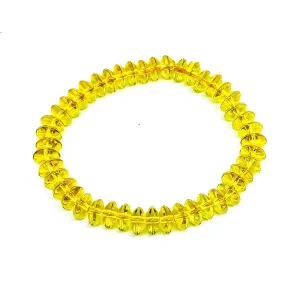 Citrine Bead Stretch Bracelet