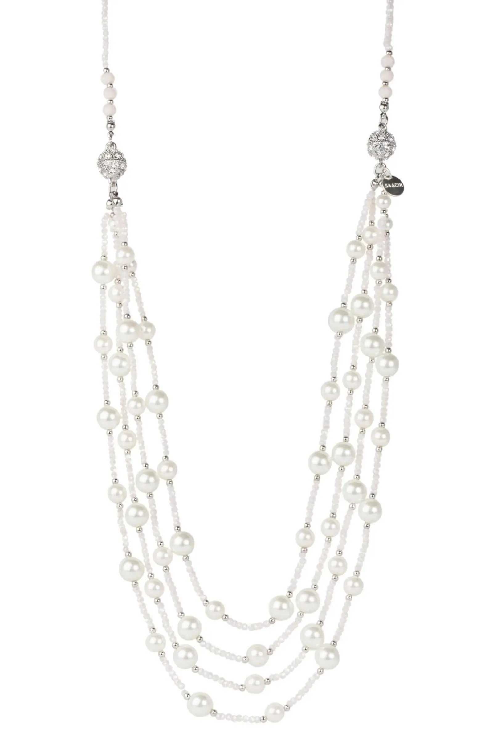 Convertible Layer Pearl Necklace