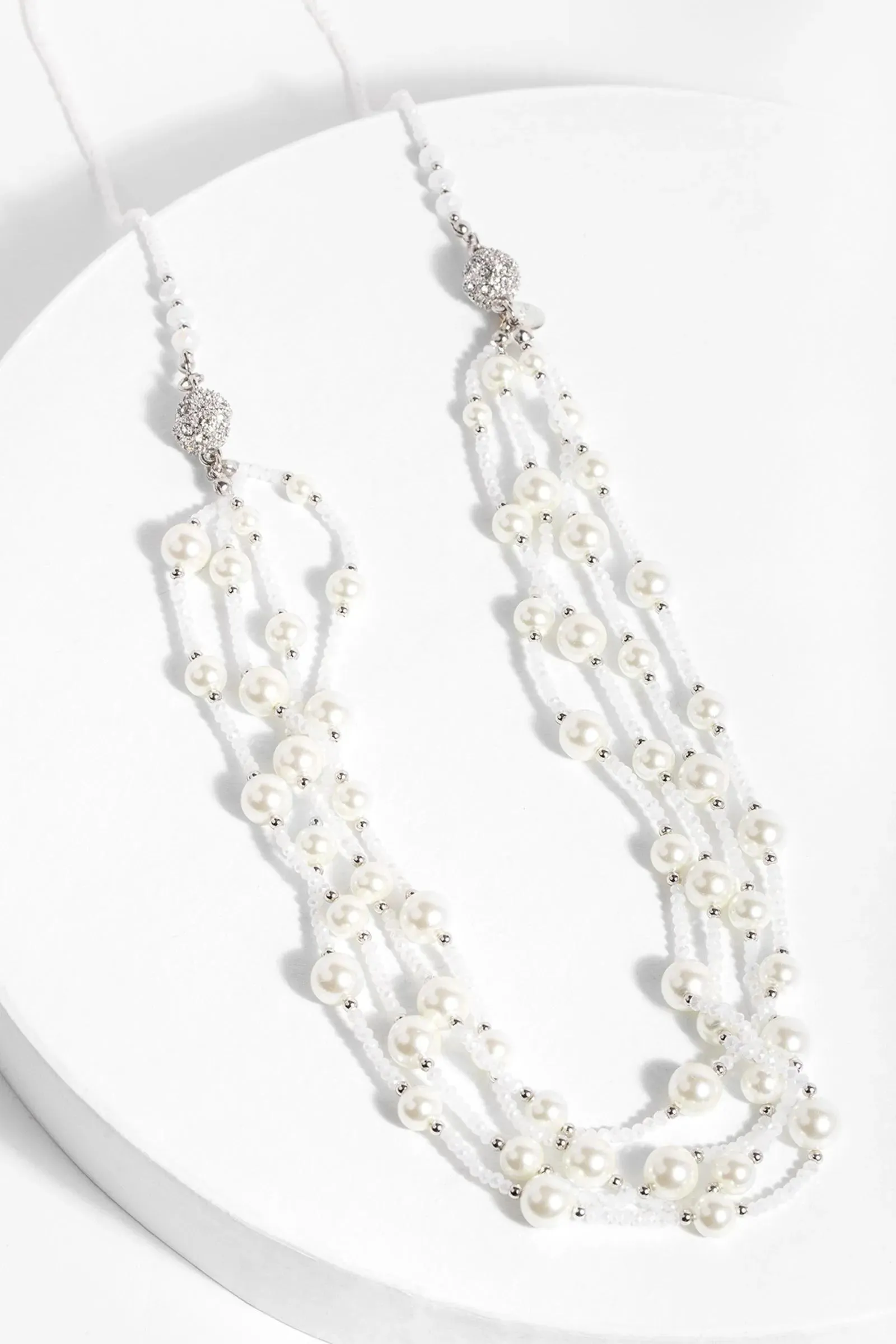 Convertible Layer Pearl Necklace