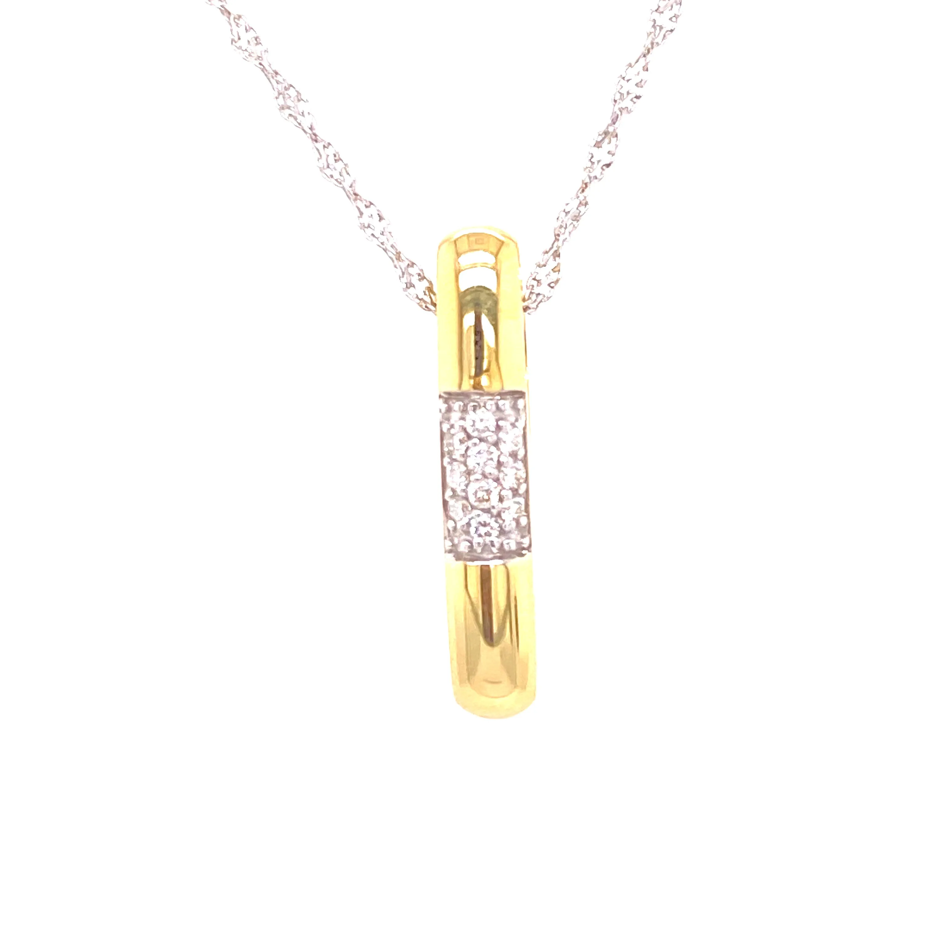 Elegant Diamond Pendant