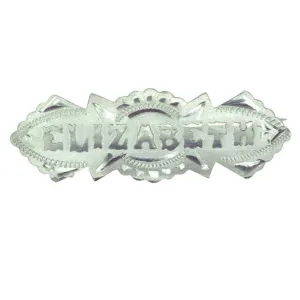 Elizabeth Name Brooch