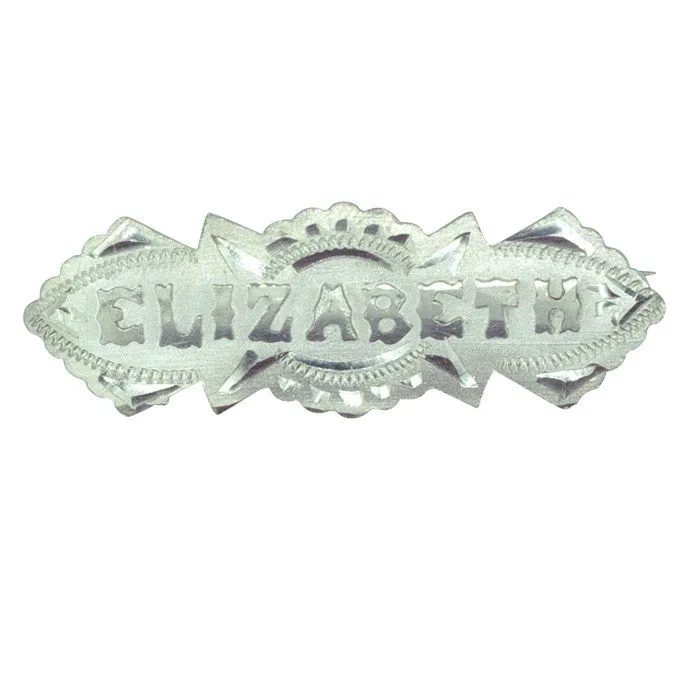 Elizabeth Name Brooch