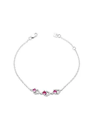 Fashion Pink Crystal Bracelet