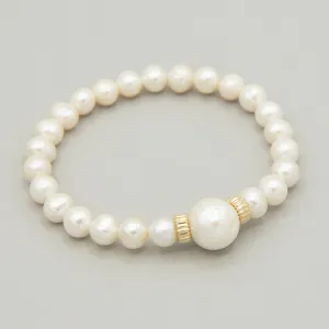 Freshwater Pearl Beaded Bracelet