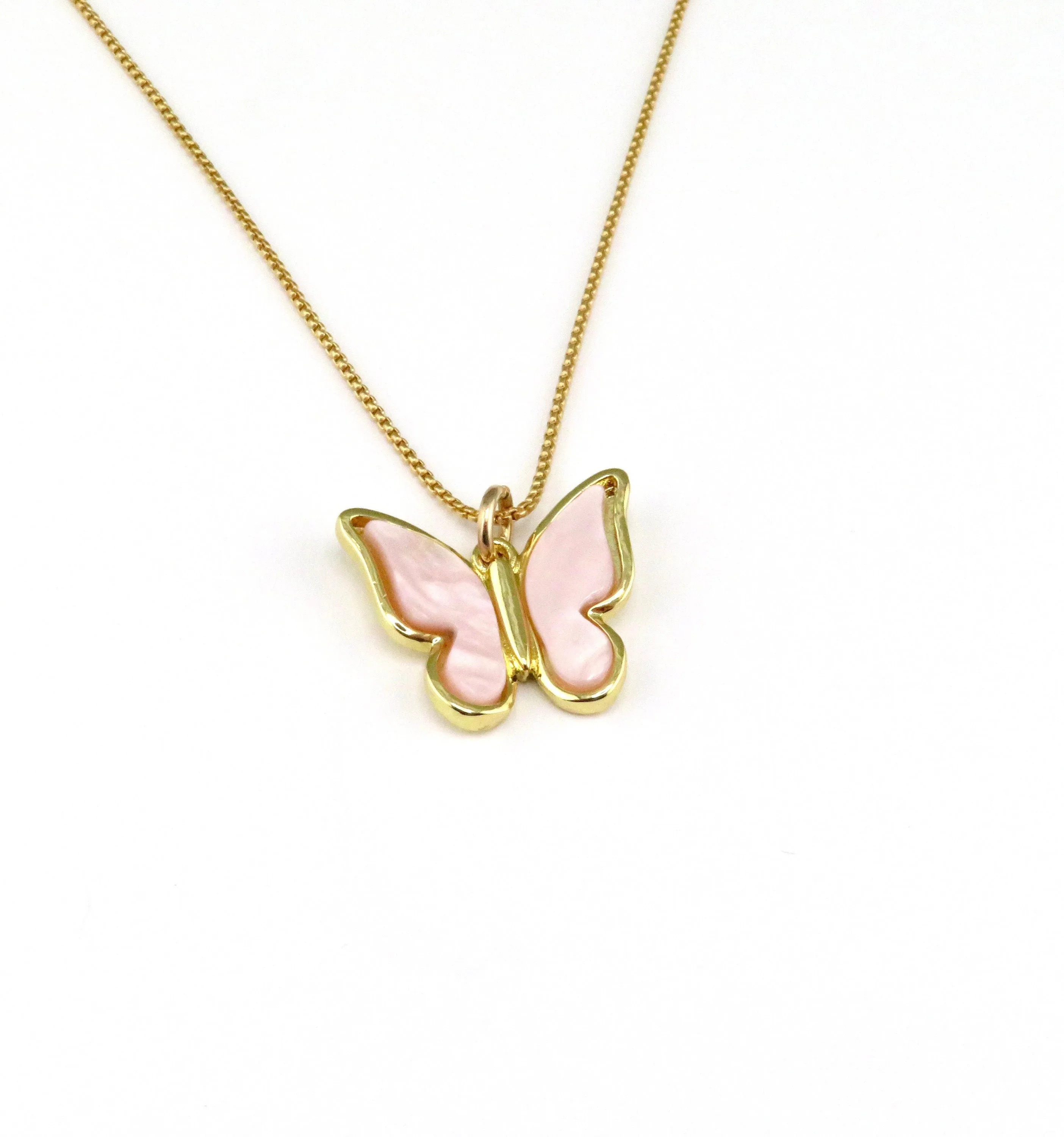 Gold Butterfly Necklace