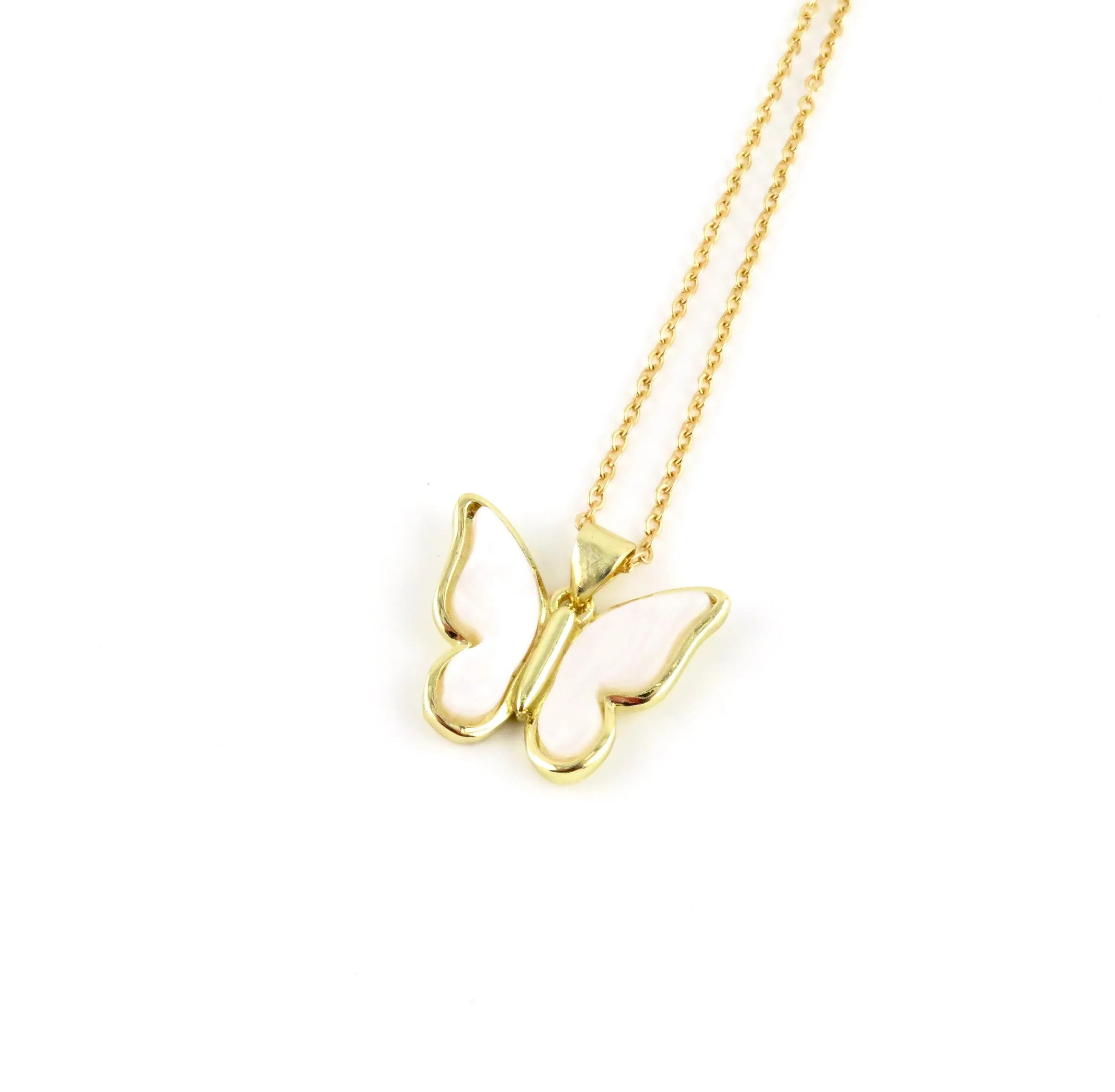 Gold Butterfly Necklace