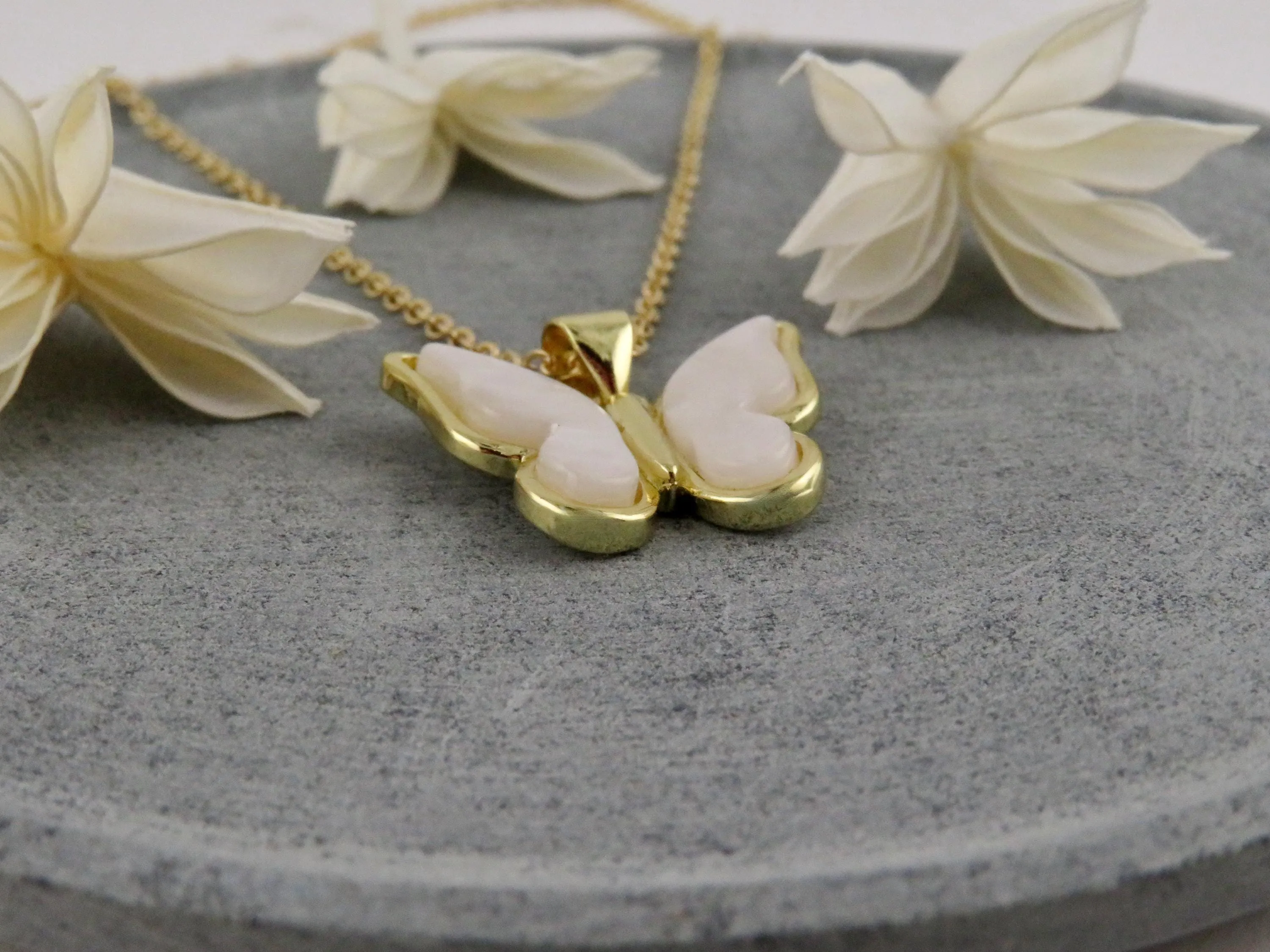 Gold Butterfly Necklace