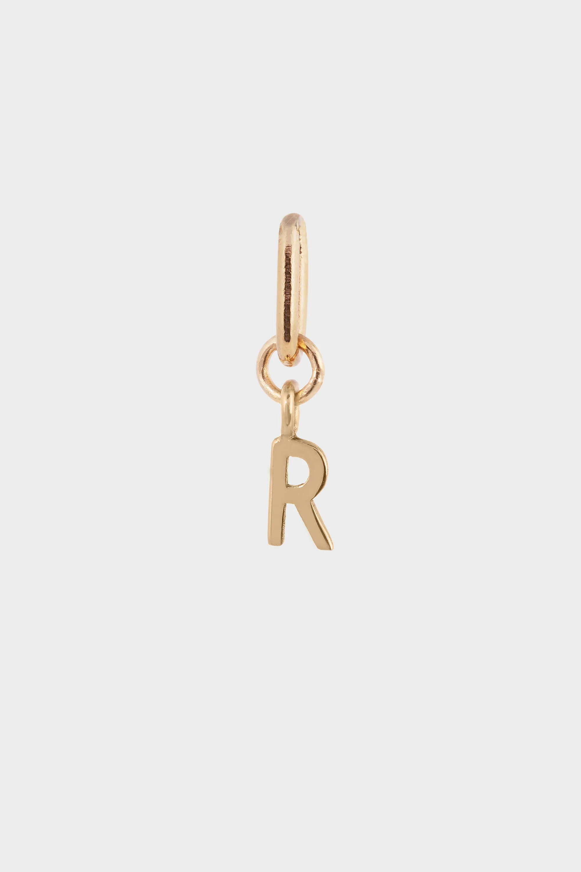 GOLD INITIAL PENDANT (petite 4mm)