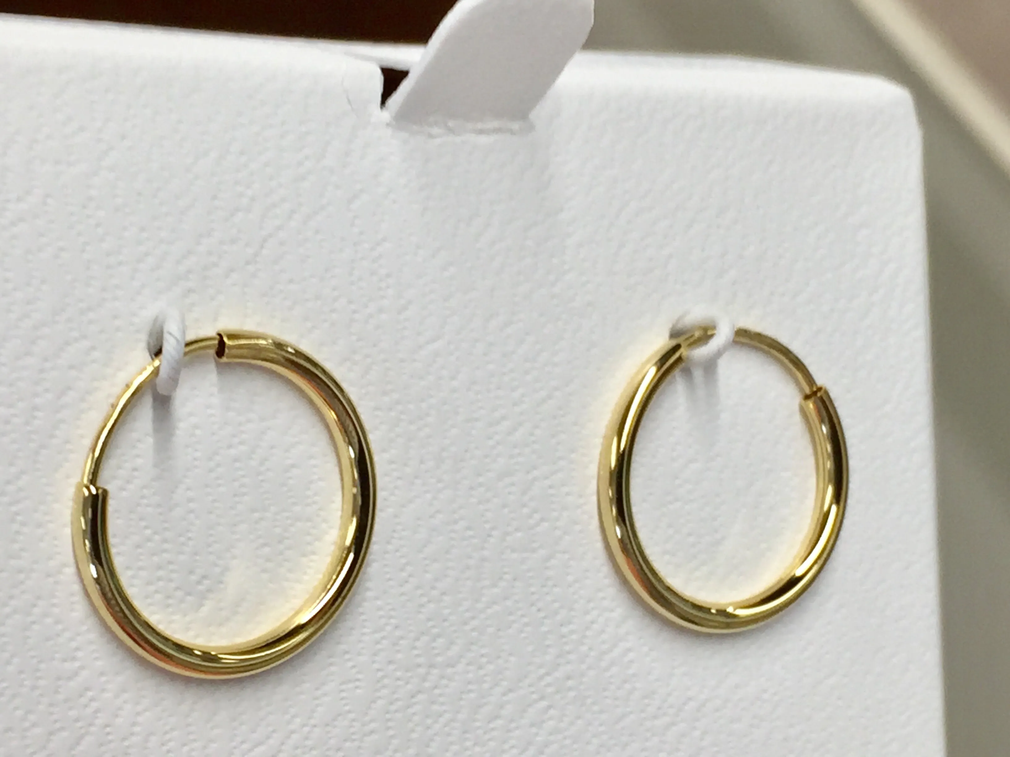 Gold Small Hoop Earrings