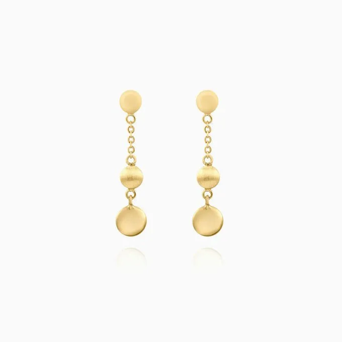 Helios Gold Earrings