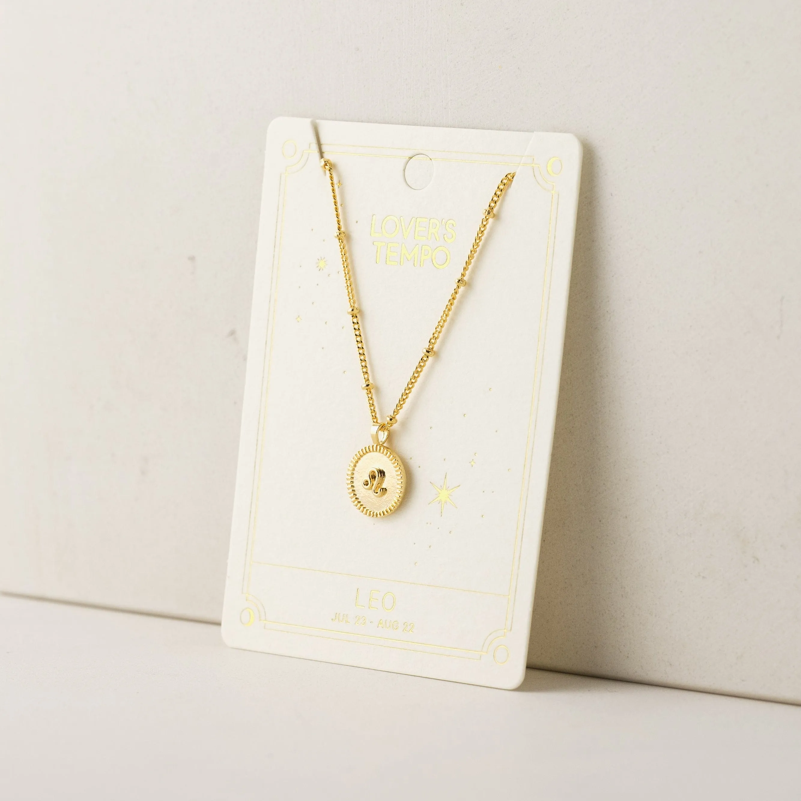 Leo Horoscope Necklace