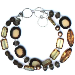 Natural Medley 2-Strand Bracelet