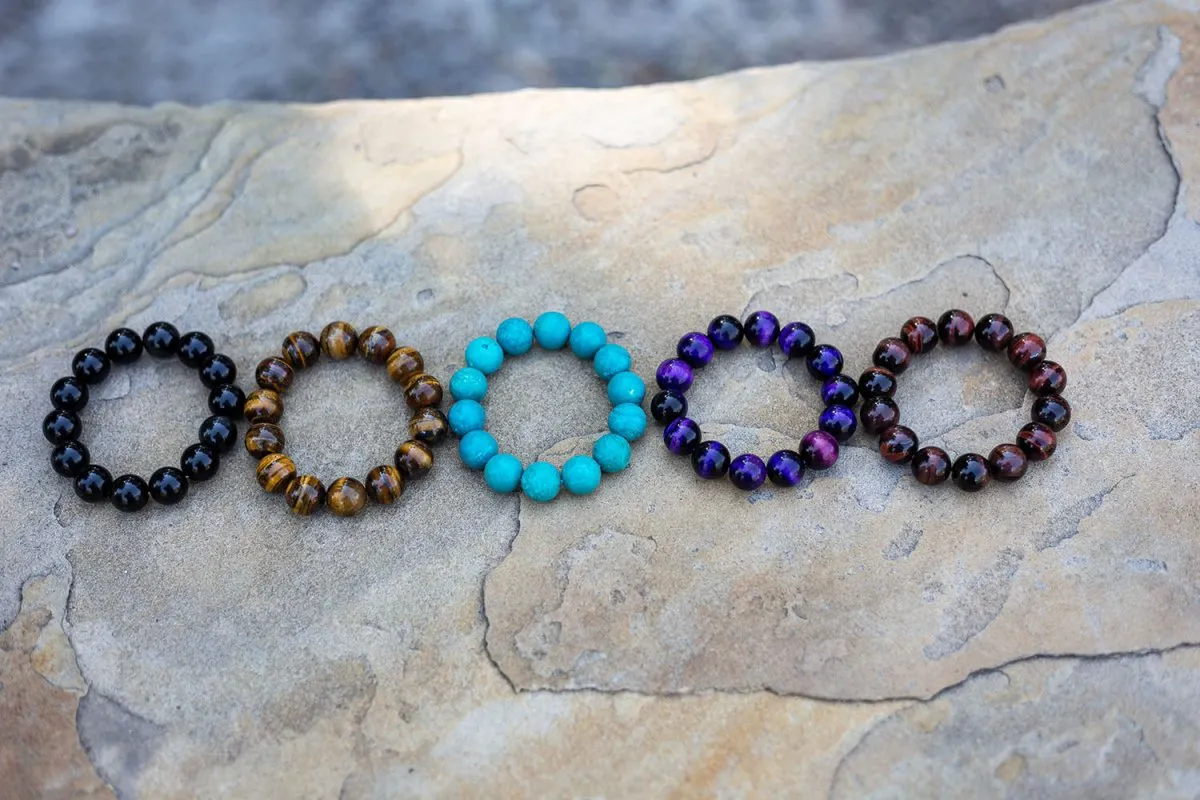 Obsidian Gemstone Bracelet