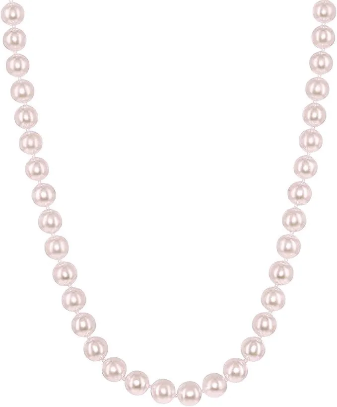 Pearl Strand Necklace, 7.50MM-8MM