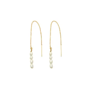 Pearl Threader Earrings