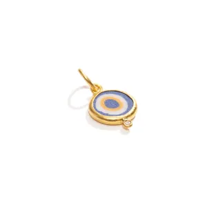 Quartz Evil Eye Pendant II