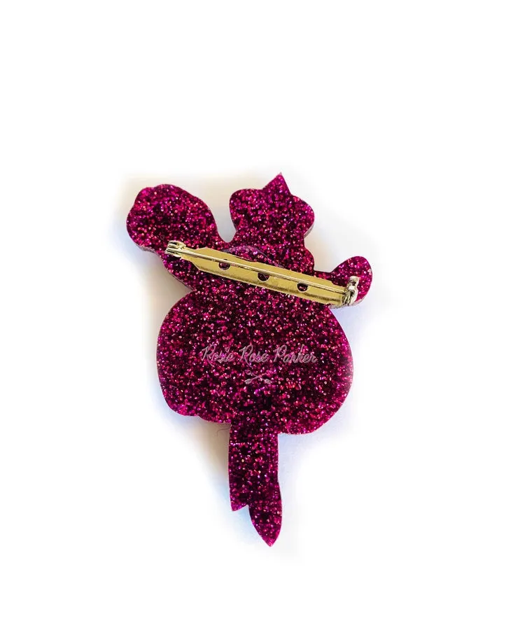 Rosie Rose Parker :  Halloween : Magical Fairy Pumpkin Girl Brooch [LUCKY LAST!]