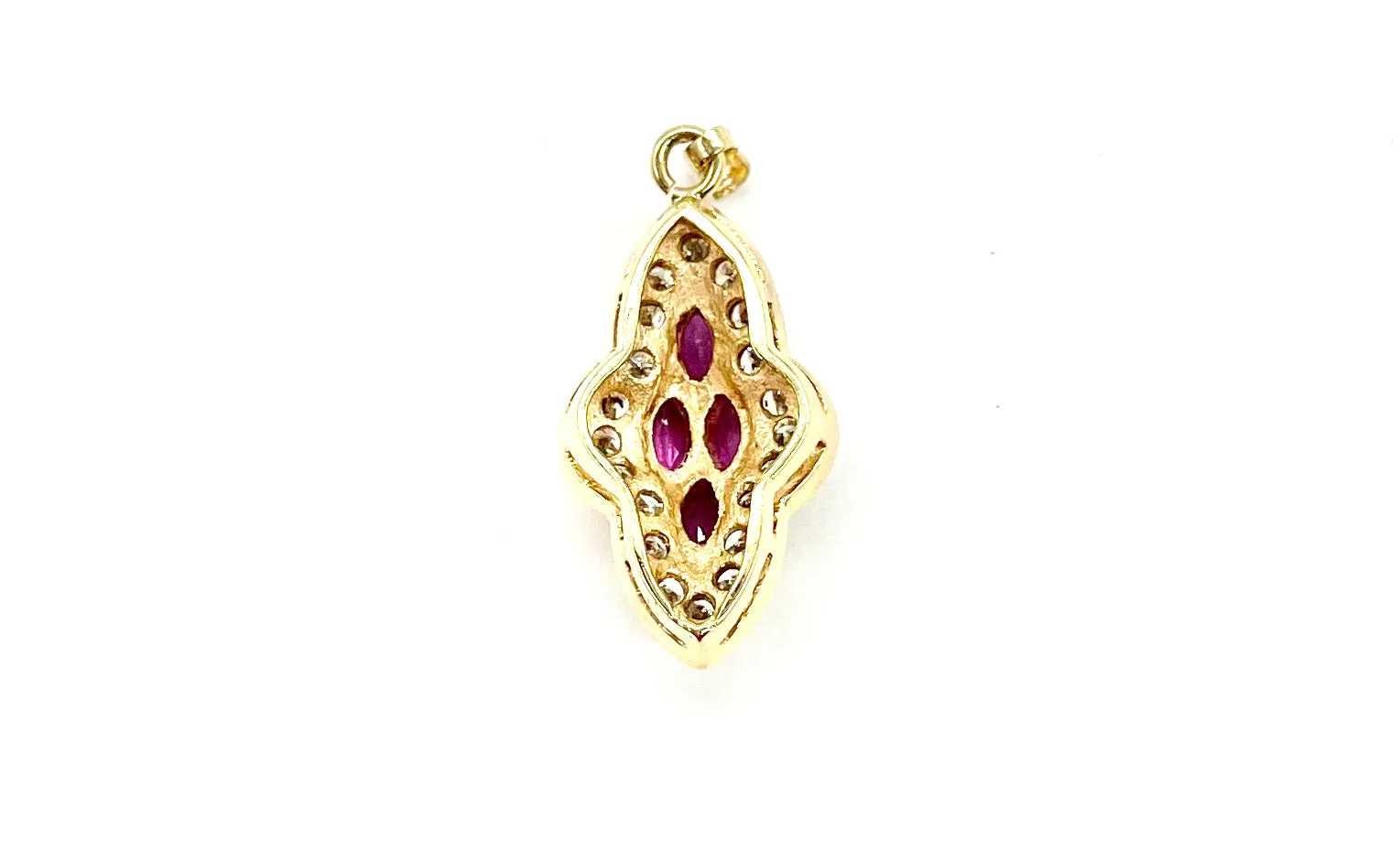 Ruby and Diamond Pendant