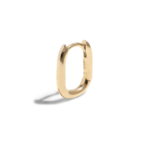 THE HARLEY MOLLY HOOP SMALL - 18k gold plated