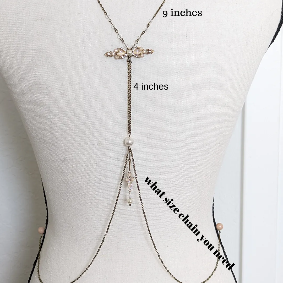 Vintage Look Back Necklace, Nida